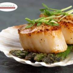 Capesante Con Asparagi