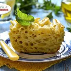 Frittata al forno di Penne e Fontina