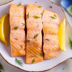 SALMONE AL VAPORE BIMBY