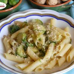 Penne ai Cavoletti di Bruxelles