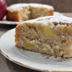 TORTA DI MELE ALL'ACQUA