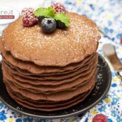 Pancakes al Cioccolato e Cannella vegani