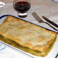 Sfogliata rustica al Pesto Genovese
