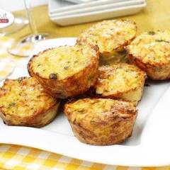Muffin broccoli e salame