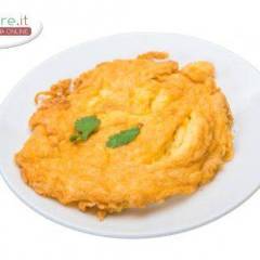Frittata con polpa di granchio