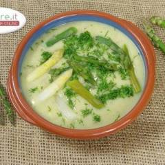 Crema Di Asparagi Verdi e bianchi