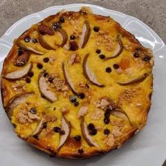 TORTA CON COLOMBA AVANZATA