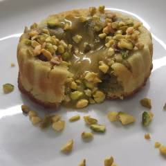 TORTINO AL PISTACCHIO IN FRIGGITRICE AD ARIA