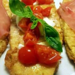Melanzane indorate e fritte