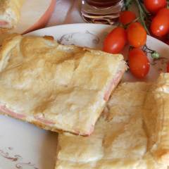 Sfogliata di wurstel
