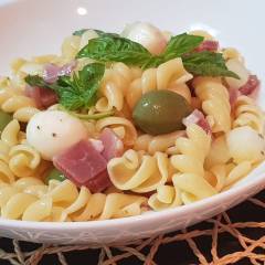 PASTA FREDDA PROSCIUTTO E MELONE