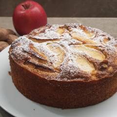 TORTA MELE E NOCI