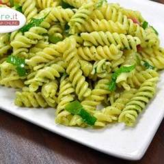 Pasta con Pesto di Spinaci
