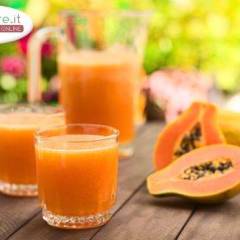 frullato di Mela verde, Papaya e Pompelmo