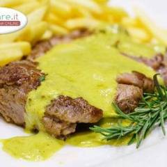 Struzzo con Salsa alla Senape