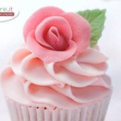 Cupcake con fiori