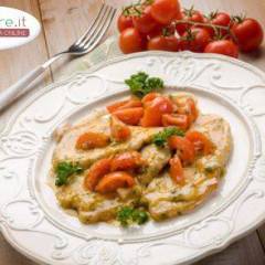 Scaloppine al vino bianco
