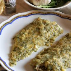 Sogliole gratinate al forno