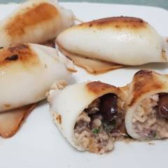 Calamari Ripieni in Padella