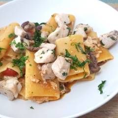 Pasta Con La Ricciola