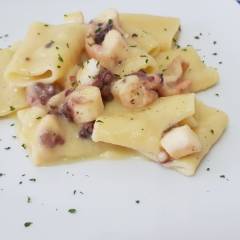 PASTA CREMA DI PATATE E POLPO