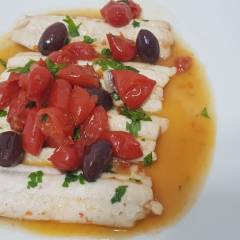 Pesce bandiera alla mediterranea