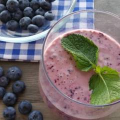 Frullato di Mirtilli