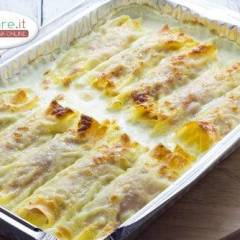 Cannelloni Wurstel e Ricotta