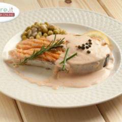Salmone al Pepe Verde