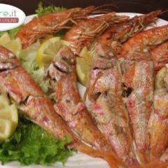 Grigliata Gamberi e Triglie