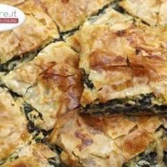 Pizza di Pasta Sfoglia con Scarole