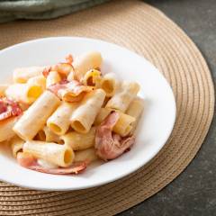 PASTA PHILADELPHIA E PANCETTA BIMBY