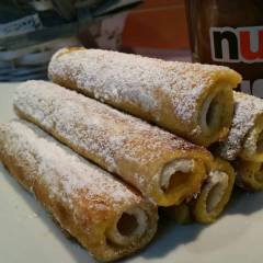 Rotolini alla nutella