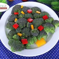 Albero di Broccoli e Peperoni