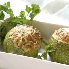 Zucchine ripiene di Prosciutto e Provola Affumicata