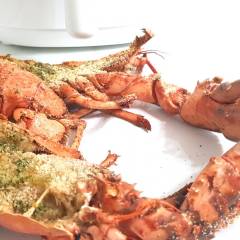 ASTICE GRATINATO IN FRIGGITRICE AD ARIA