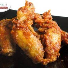 Ali di pollo fritte