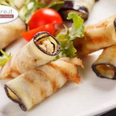 Involtini di melanzana con tonno e yogurt