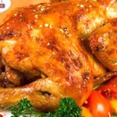 Pollo ripieno al forno