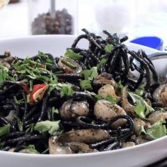 Linguine al nero di seppia
