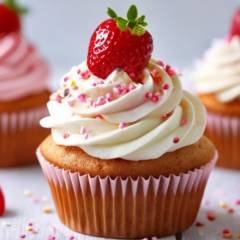 CUP CAKE ALLE FRAGOLE BIMBY PER LA FESTA DELLA MAMMA