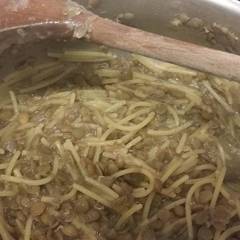 Pasta e lenticchie alla napoletana