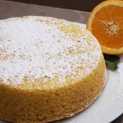 TORTA ALL'ARANCIA SENZA BURRO