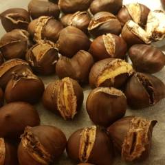 Castagne al forno