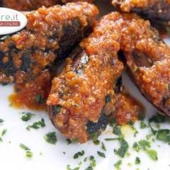 Cozze ripiene con salsiccia
