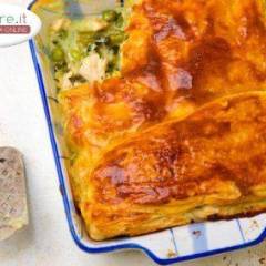 Sfogliata con Cotto, Ricotta e Verdure