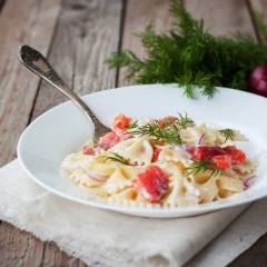 Pasta Con Salmone e Rocoto