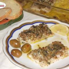 Filetti di Pesce Spatola al gratin