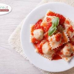 Ravioli di Zucchine al Pomodoro