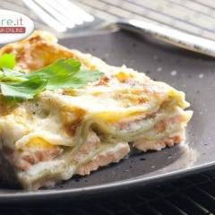 Lasagne con Salmone e Provola